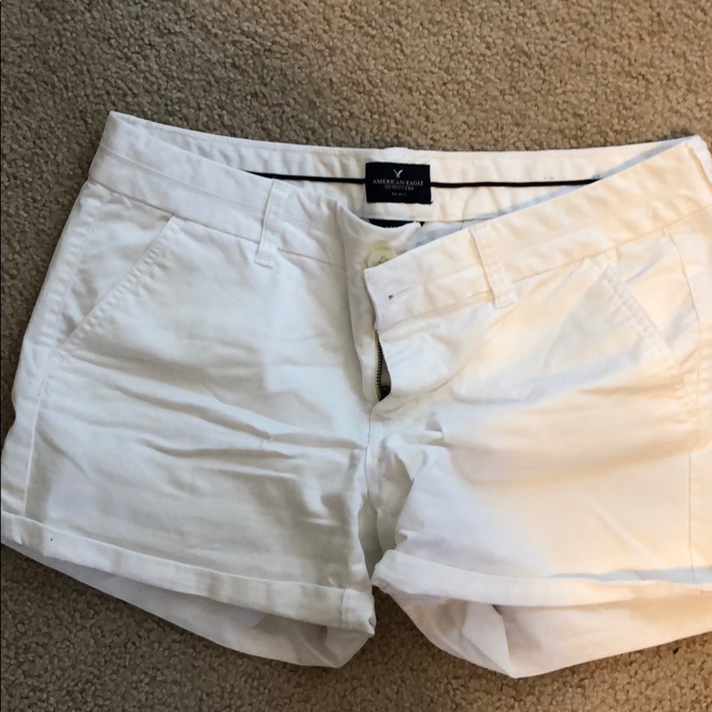 AE midi roll cuff shorts